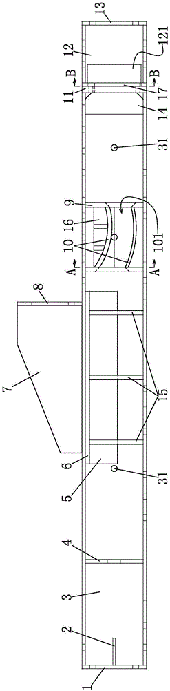 Installing device for steel strand anchors in inner support system of foundation pit support