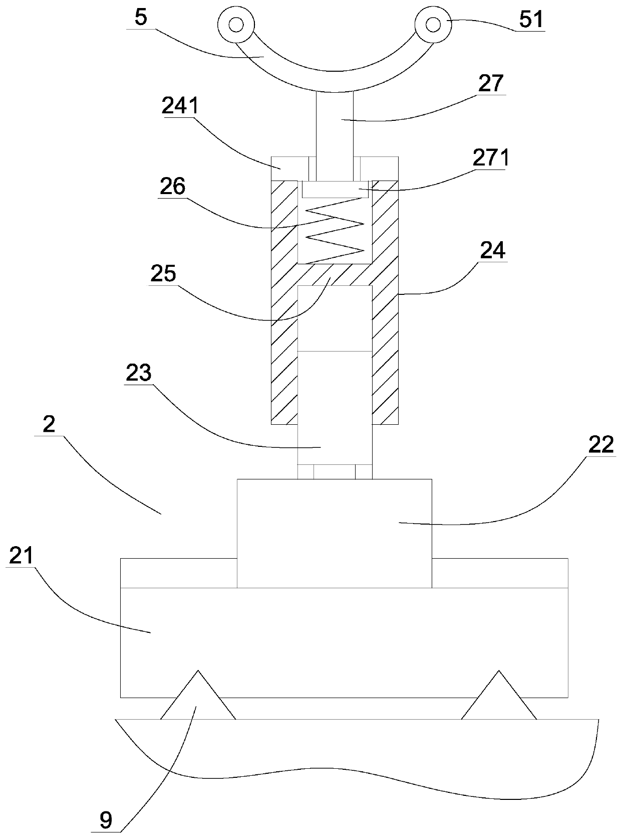 Machining method of superheavy long shaft