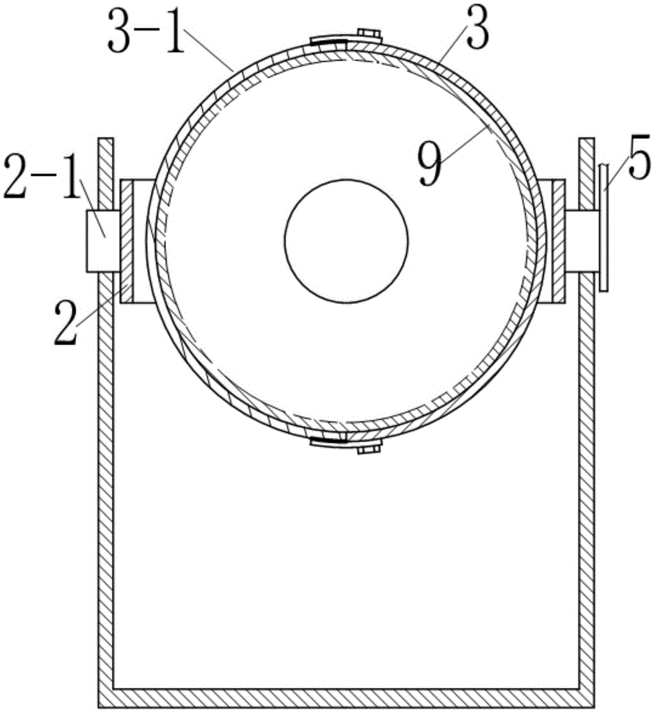 Polishing device for inner wall of tubular workpiece