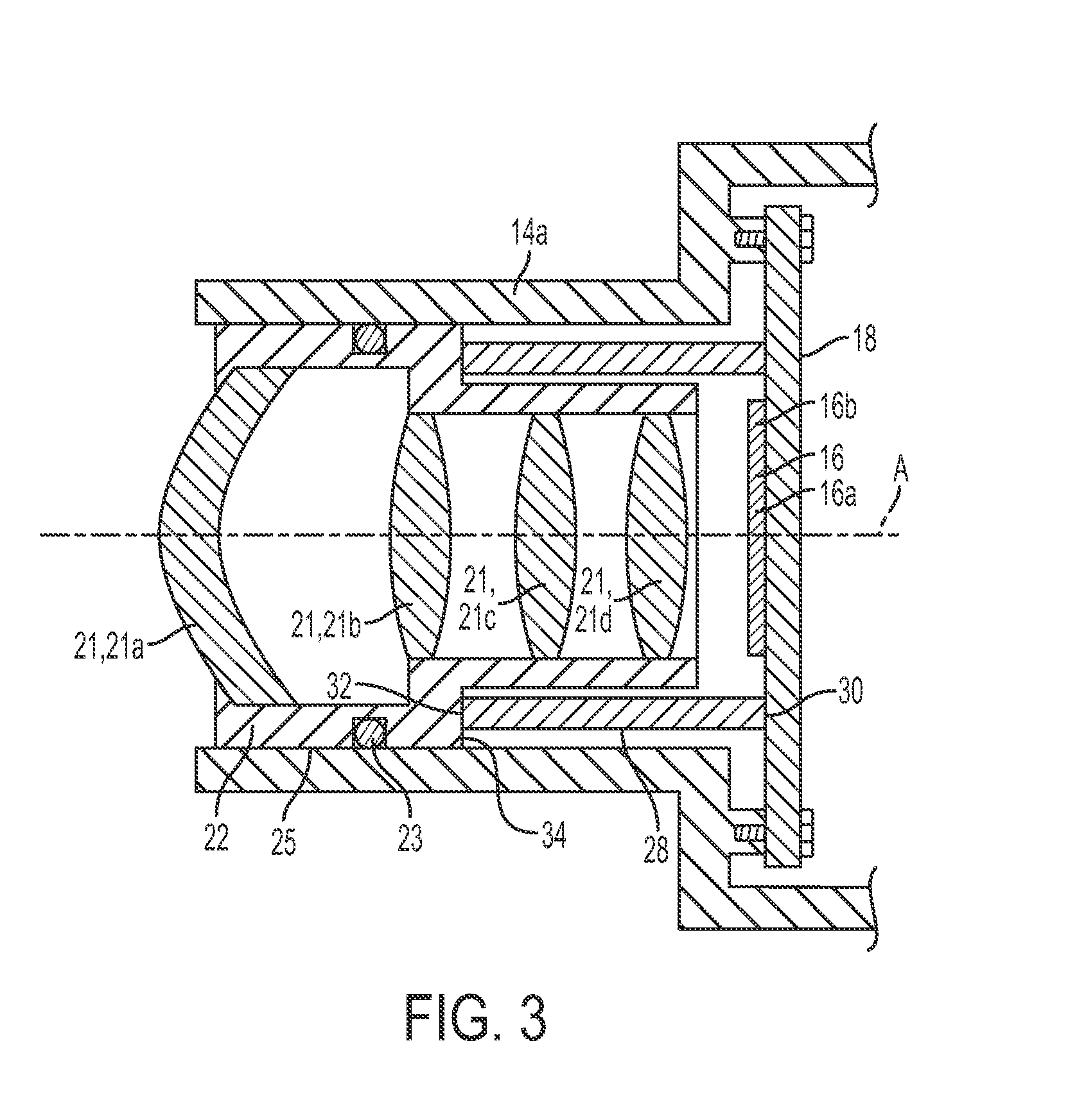 Vehicular camera with variable focus capability