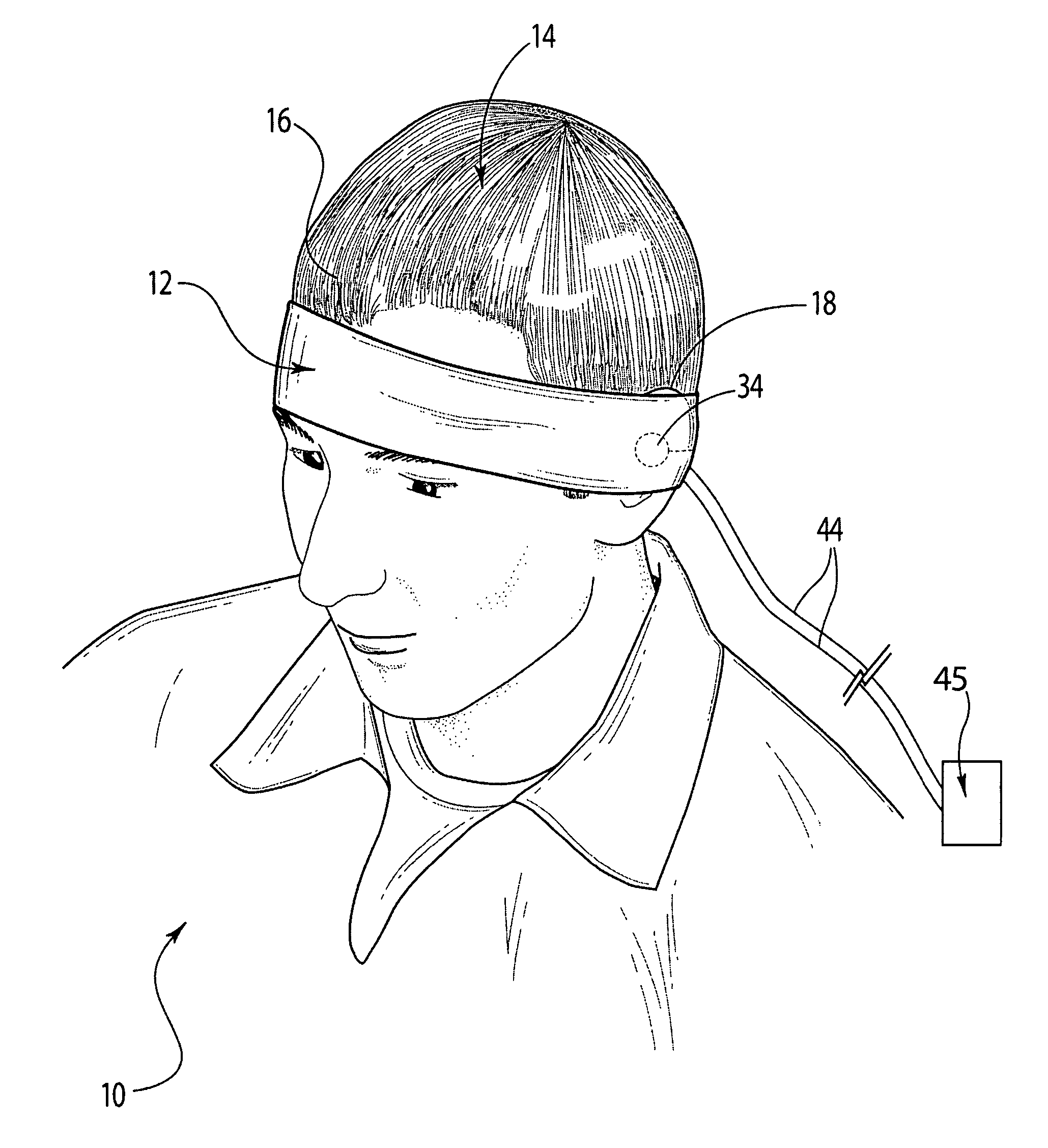 Audio headband device