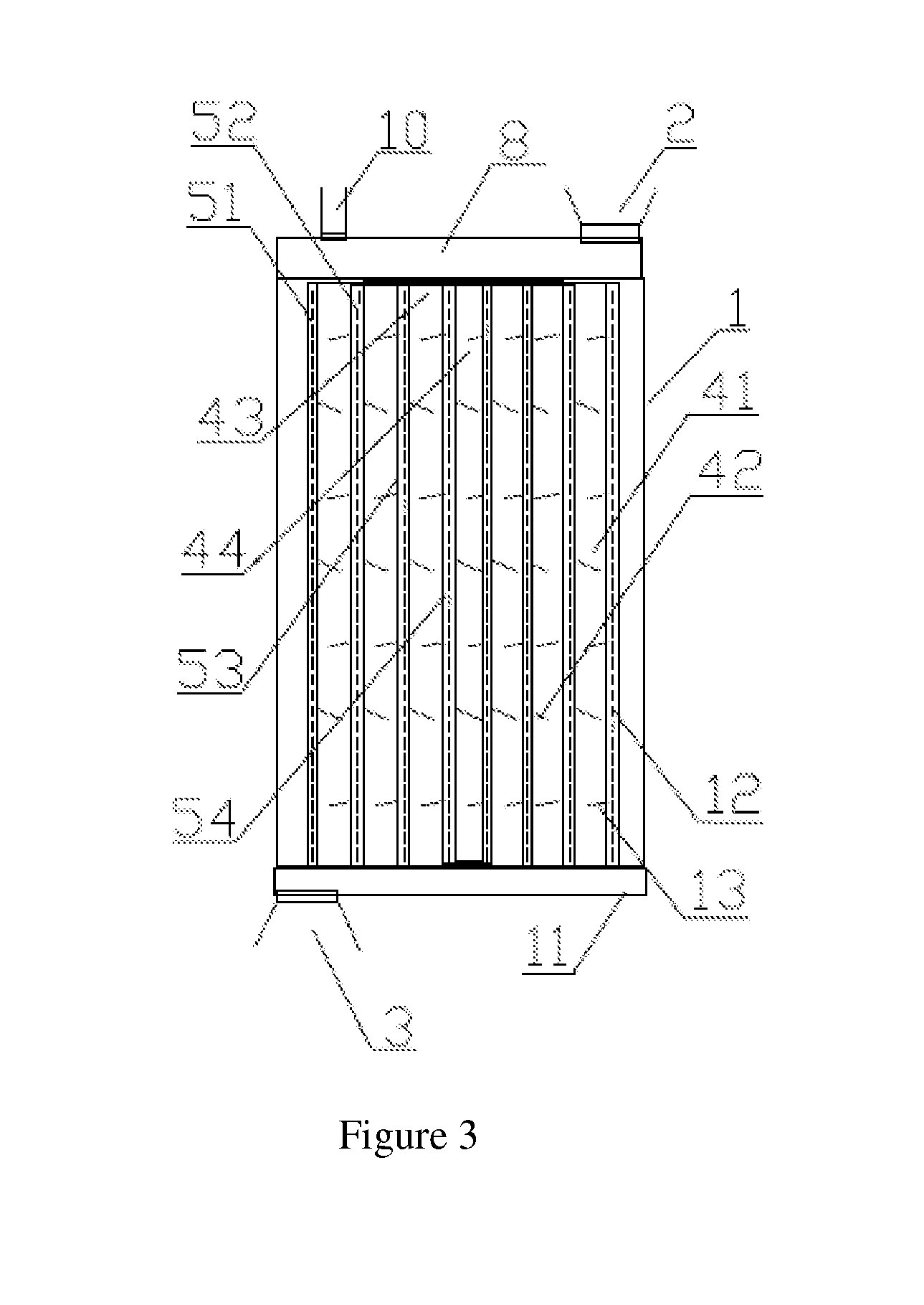 Sleeving cylinder-type coal matter pyrolysis device