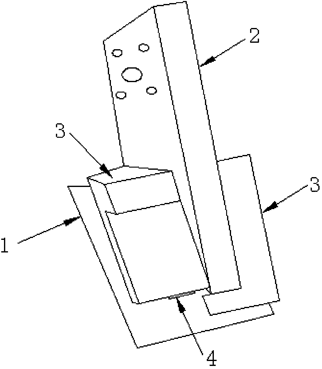 Improved structure of flying-probe fixing seat for flying-probe tester