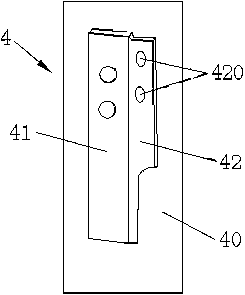 Improved structure of flying-probe fixing seat for flying-probe tester