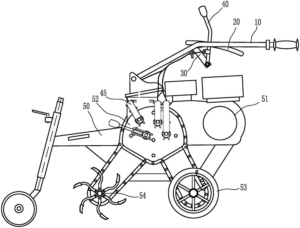 Easily-controlled field managing machine