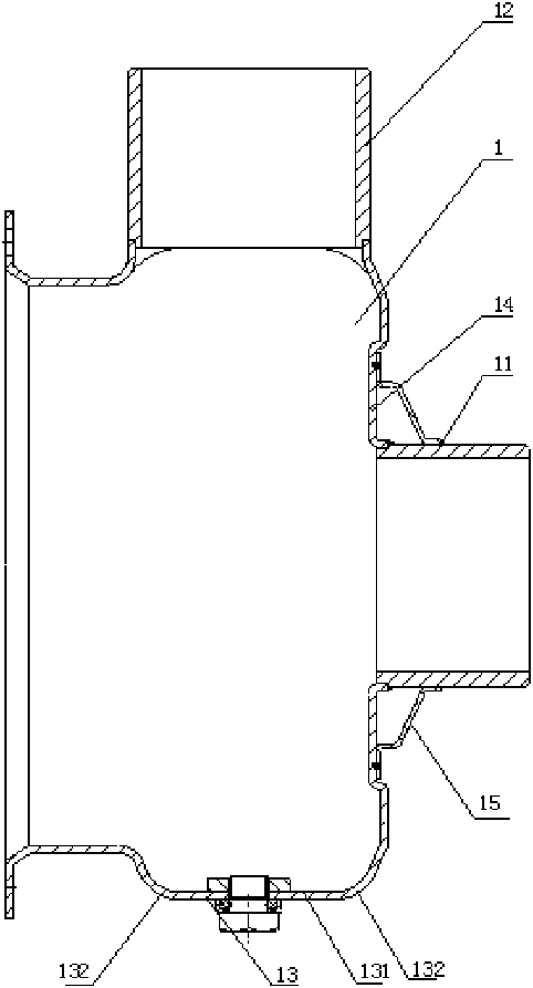 Stamped and welded semi-open impeller centrifugal pump