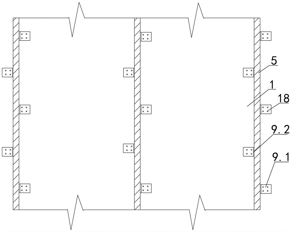 Ultralow-energy-consumption passive building vacuum insulation plate and rock wool composite wall and construction method thereof