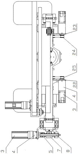 Neutron diffraction high-temperature goniometer and special mechanical loading device thereof