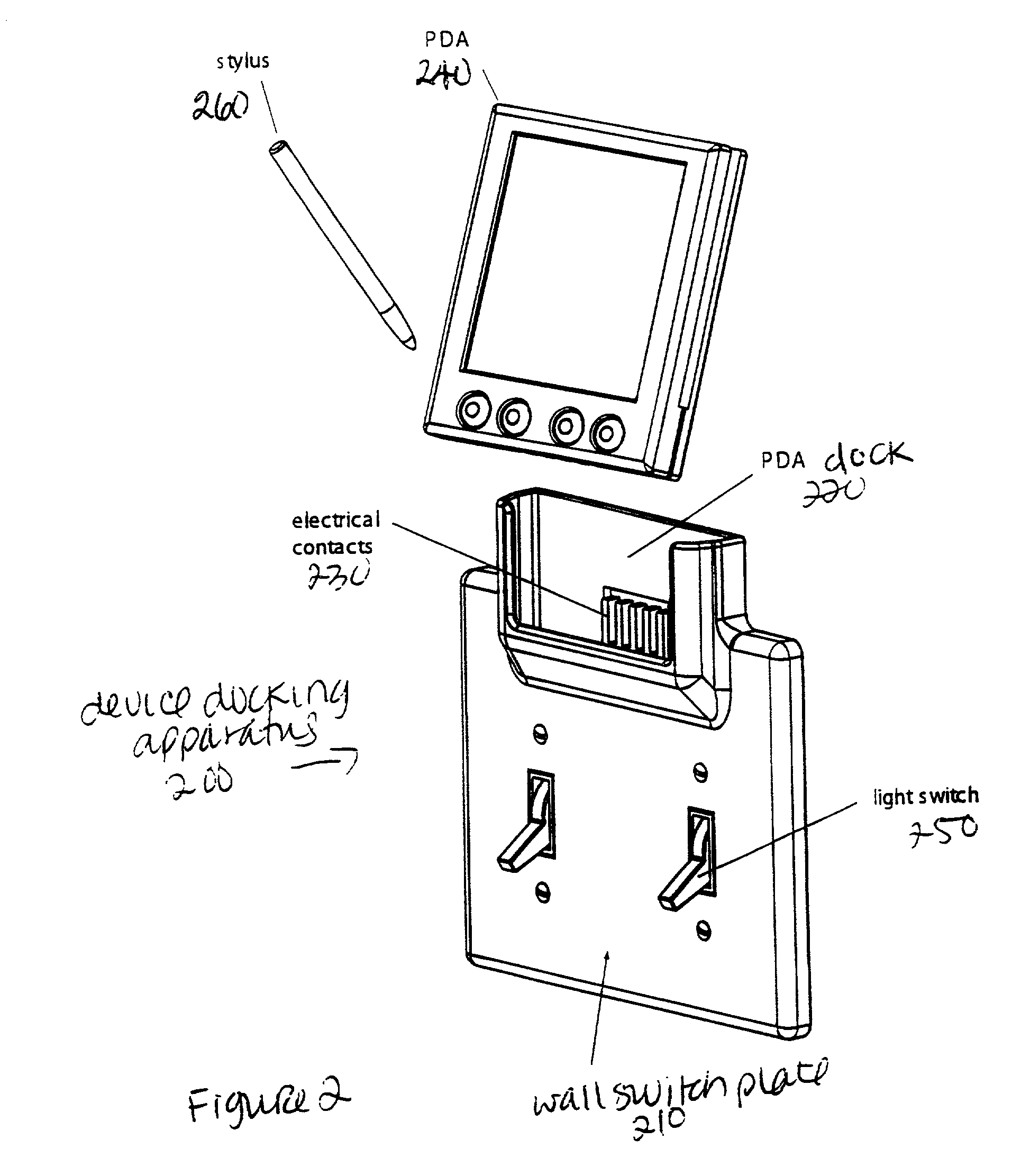 System including a wall switch device and a system including a power outlet device and methods for using the same