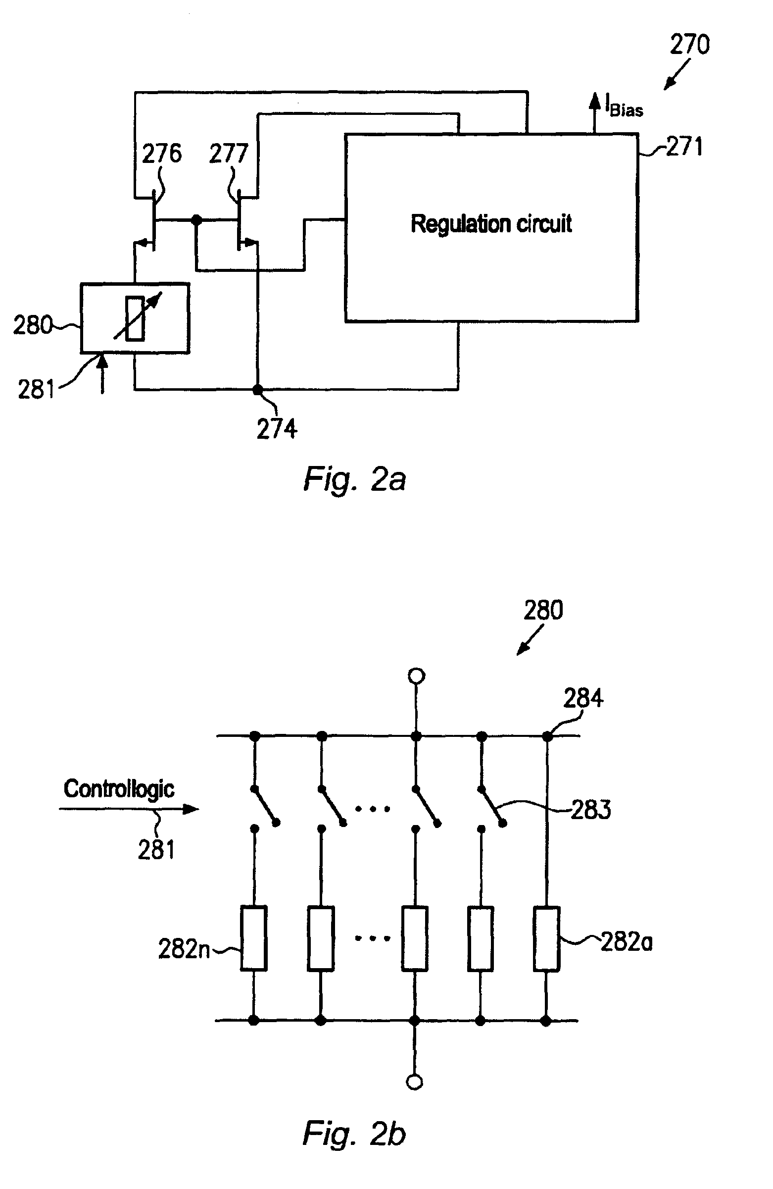 Circuit and a method for controlling the bias current in a switched capacitor circuit