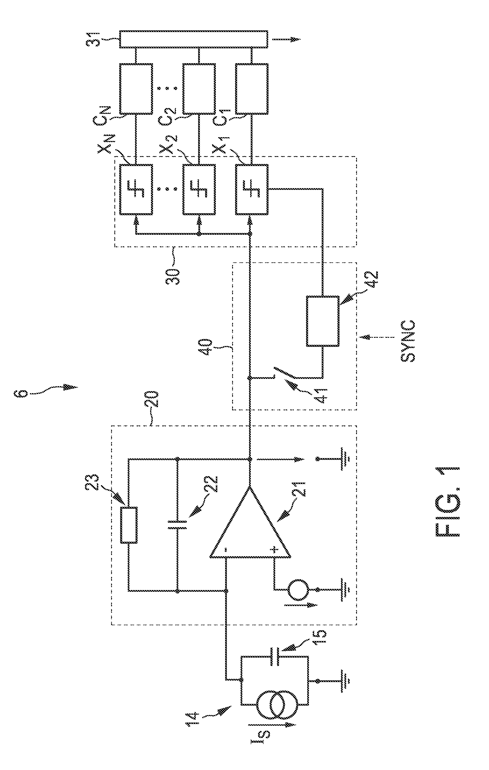 Detection device for detecting photons emitted by a radiation source
