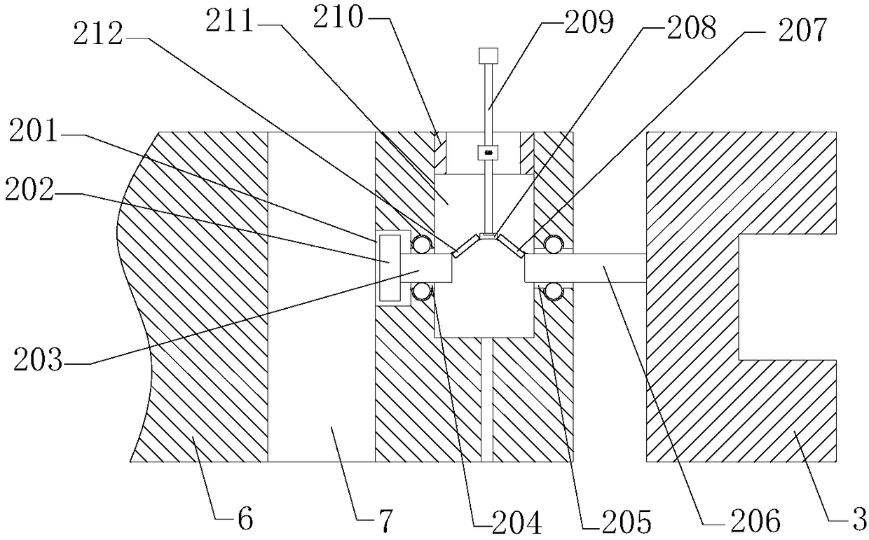 Respiratory bronchoscope interventional therapy device