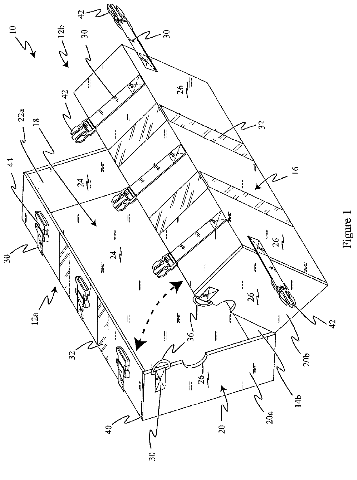 Safety anchor enclosure