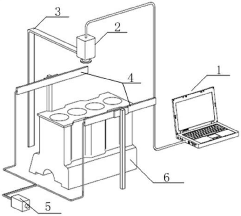 A positioning method of engine cylinder block casting based on machine vision