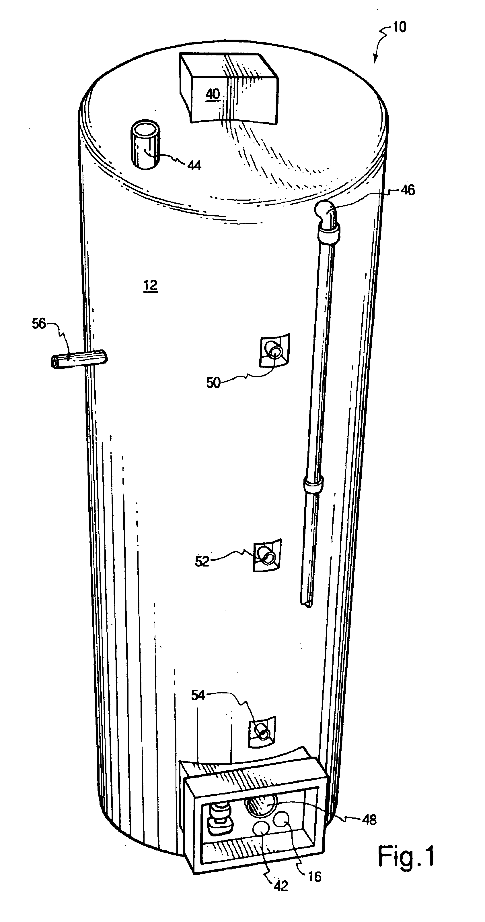 Induced sludge bed anaerobic reactor