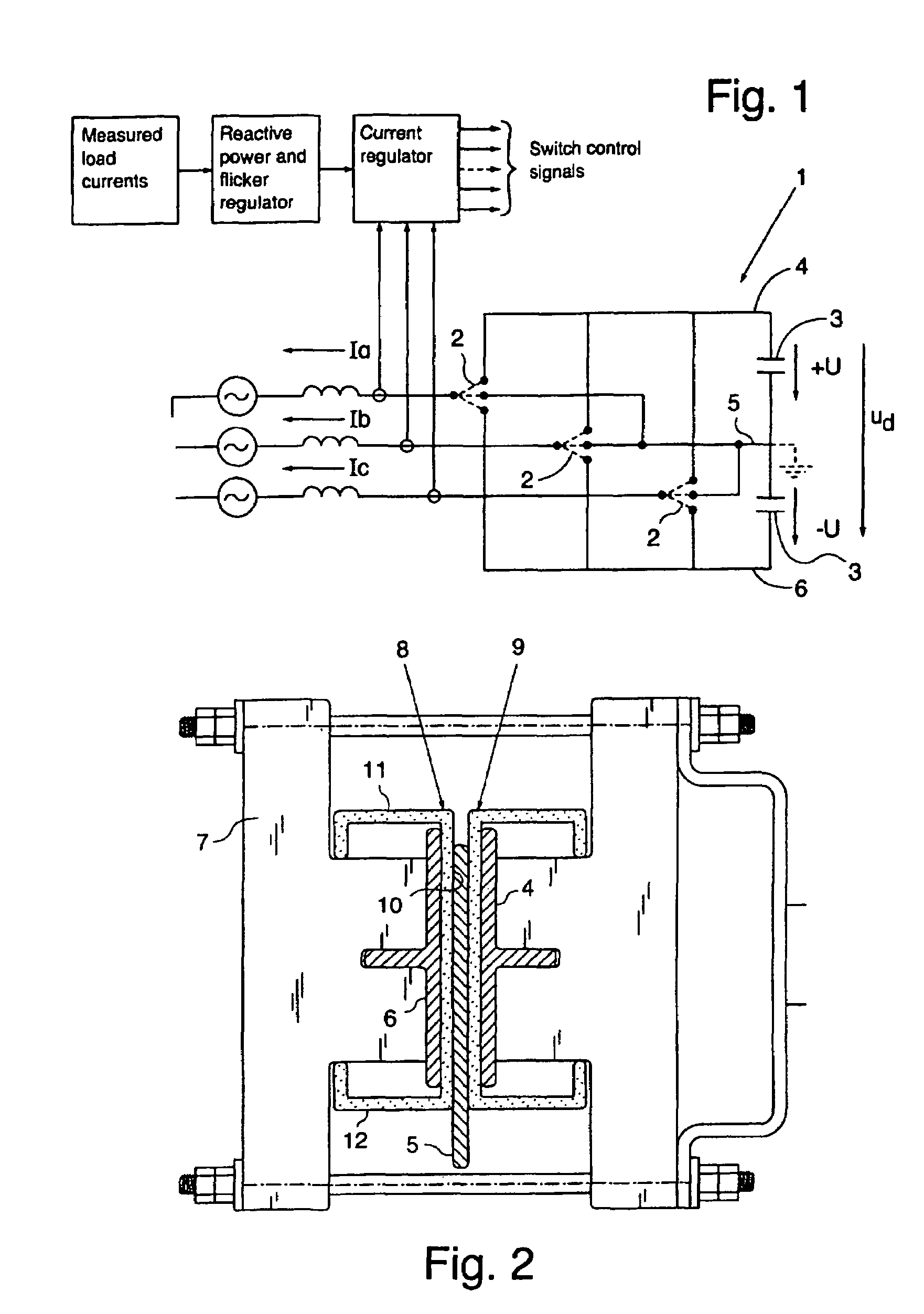 Insulated bus bar assembly in a voltage source converter