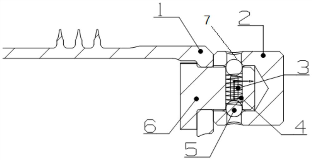 Simple-to-assemble reusable balancing device and assembling method