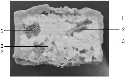 Non-fried instant noodles with core-wrapped structure and preparation method thereof