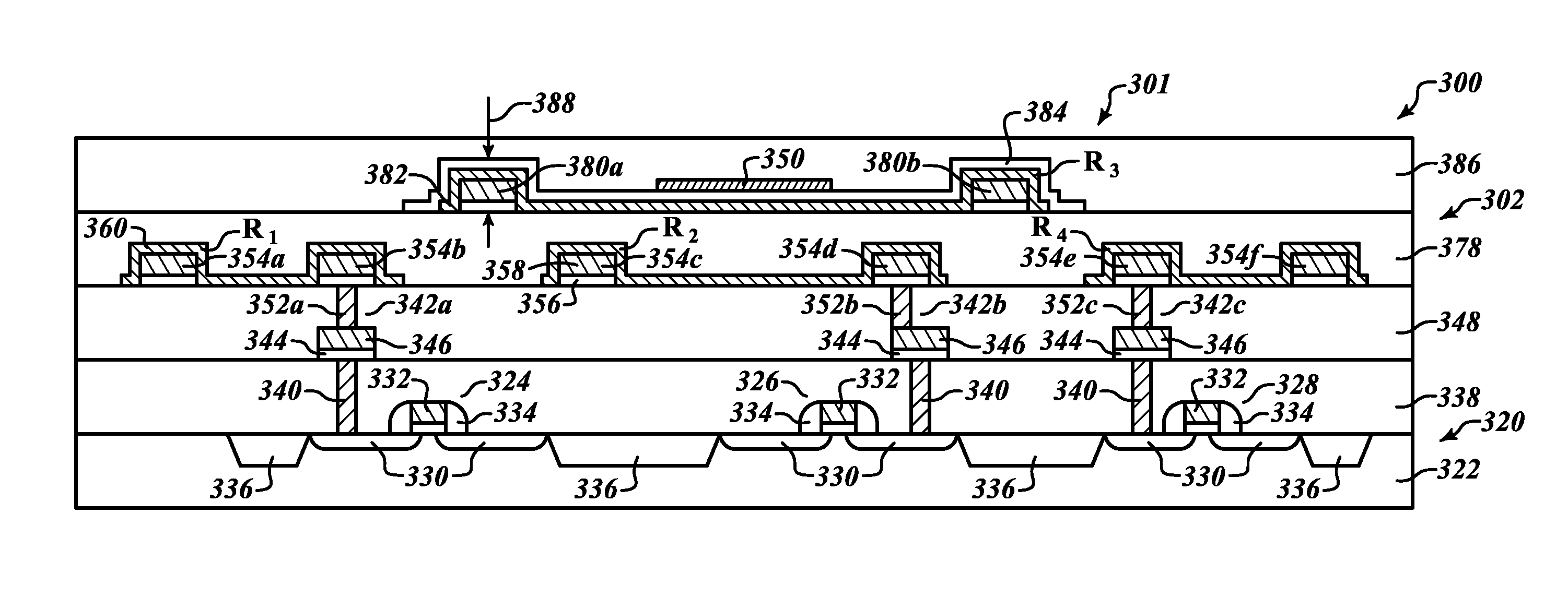Temperature switch with resistive sensor
