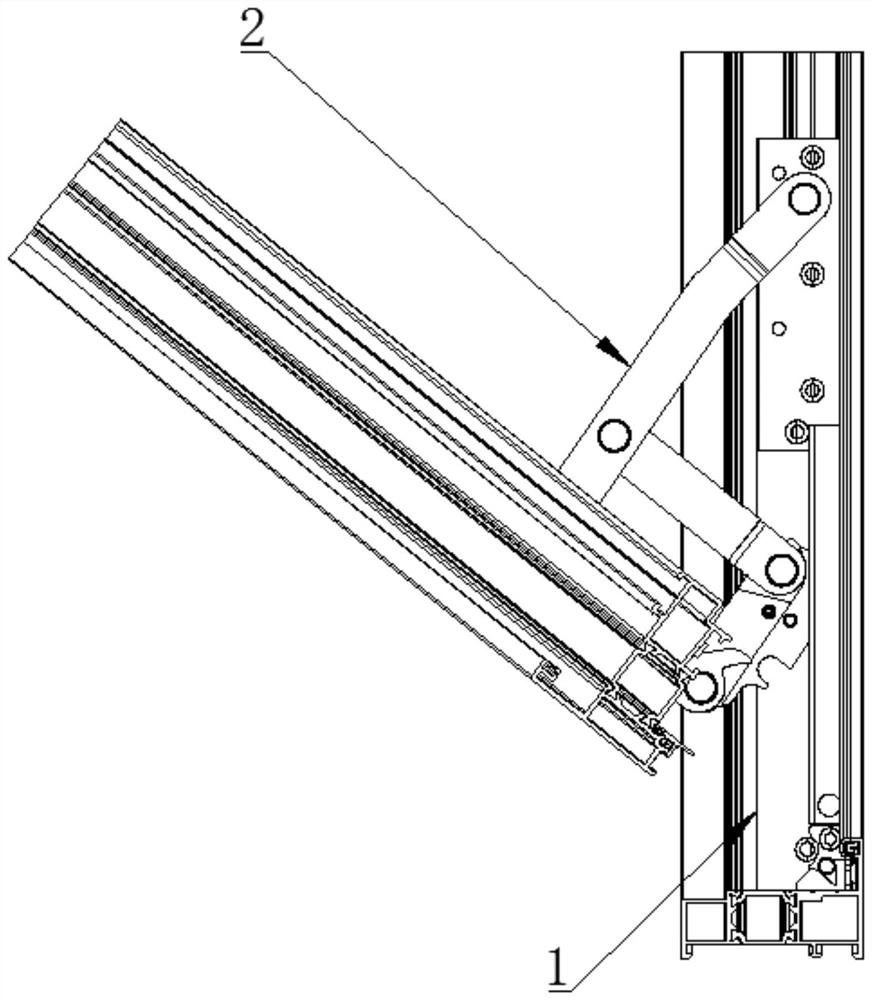 A Friction Hinge for Large Outward Opening Window