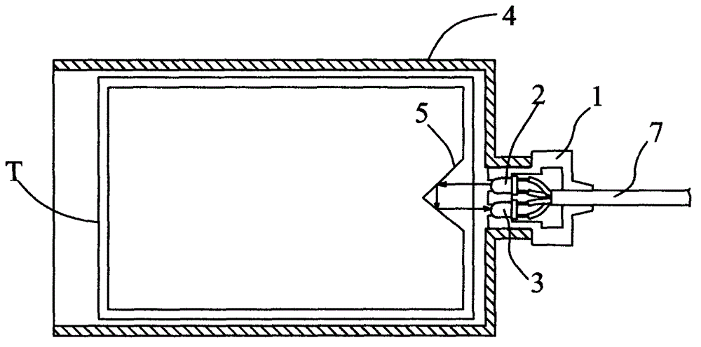 Liquid level sensing device and electrical equipment with water tank