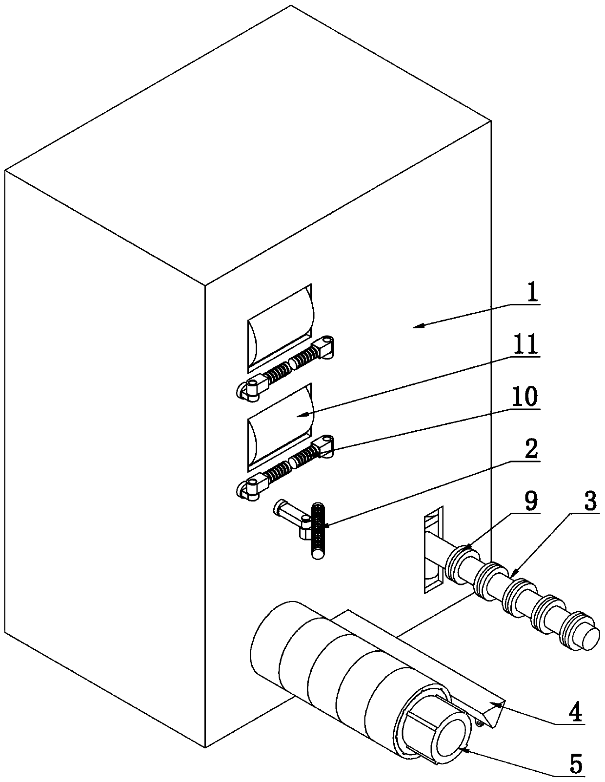 Winding head of spinning machine