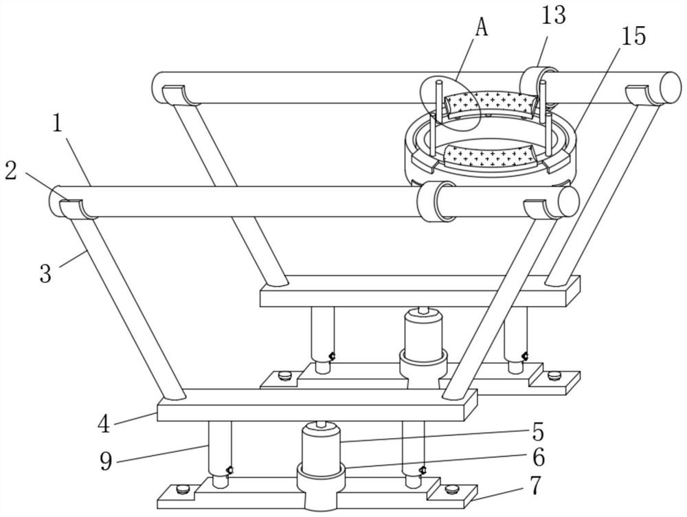 Function training device for one-stop elderly care service center