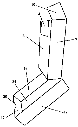 Upwards rotating opening type gift box and manufacturing technology thereof