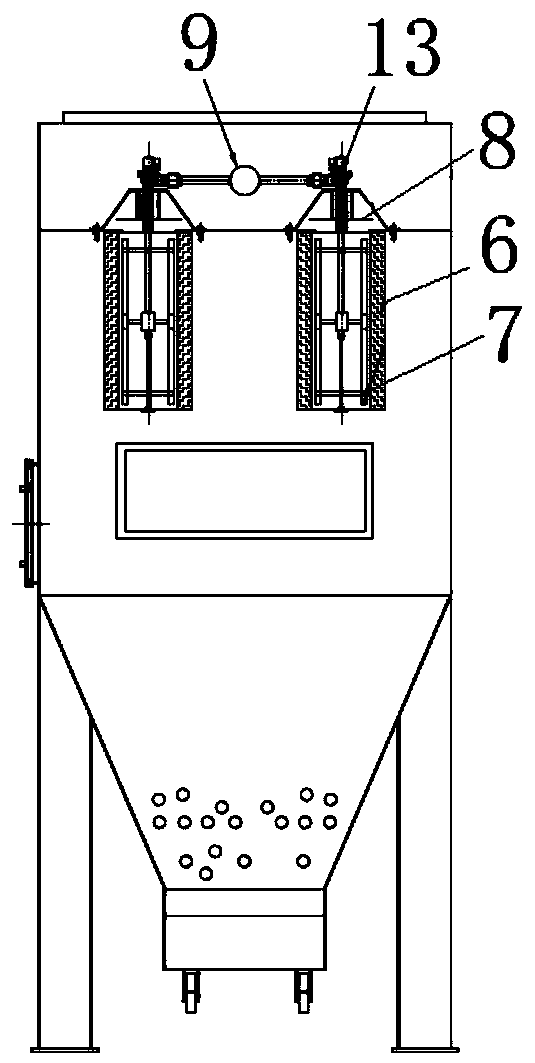 Self-cleaning universal filtering device