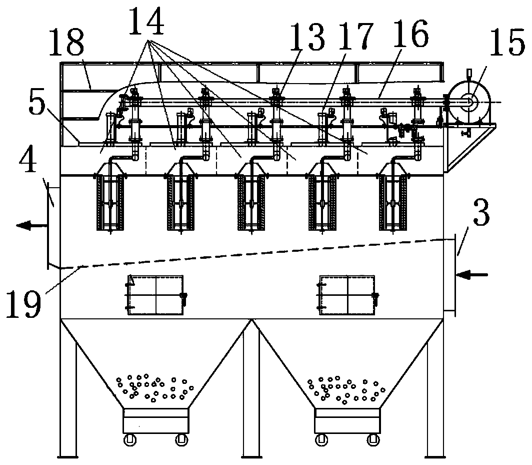 Self-cleaning universal filtering device
