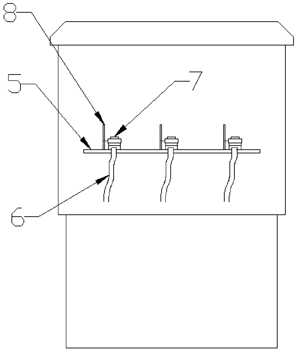 A cable branch box