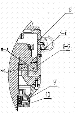 Water tap device for oil rig