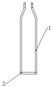 Two-purpose aluminum pipe hanging tool
