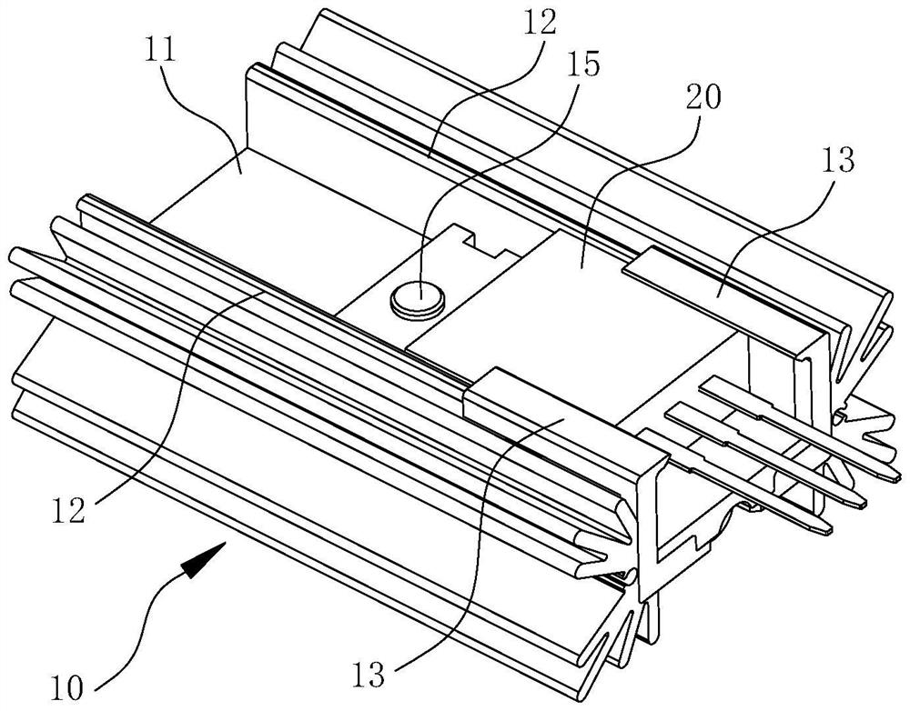 MOS tube assembly and assembling device thereof