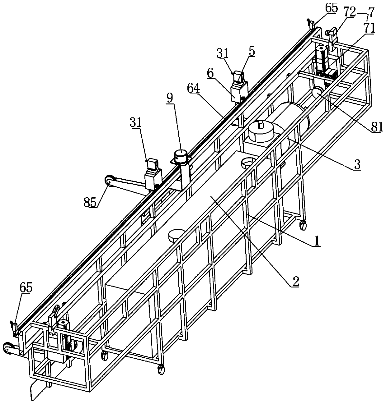 Building outer wall spraying robot and control method thereof