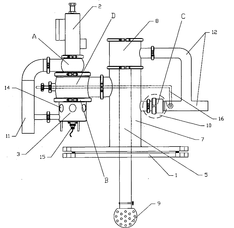 Tank deck protecting device and air pressure protecting system thereof