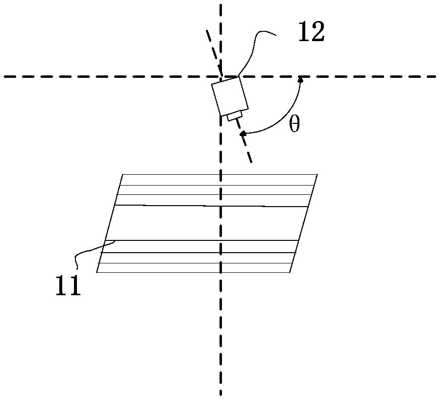 Nonmetallic material defect detecting device and method