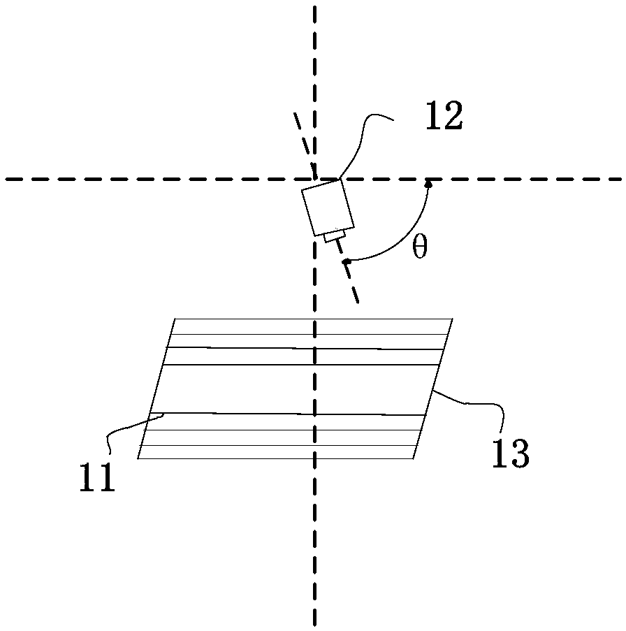 Nonmetallic material defect detecting device and method