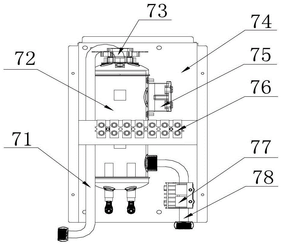 Instant-on air energy heat pump water heater and control method thereof