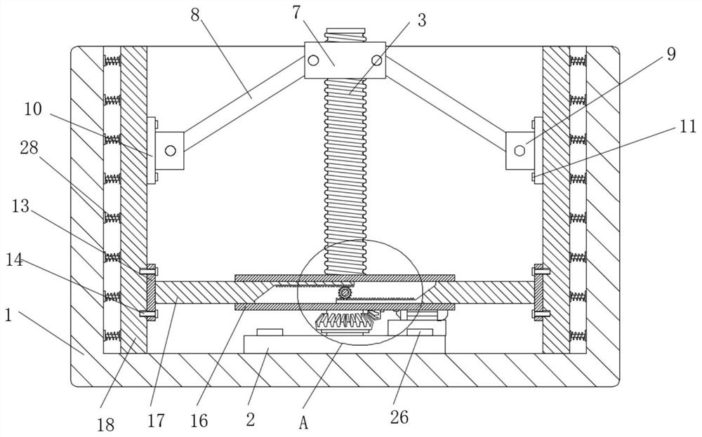 Supporting device for foundation pit construction