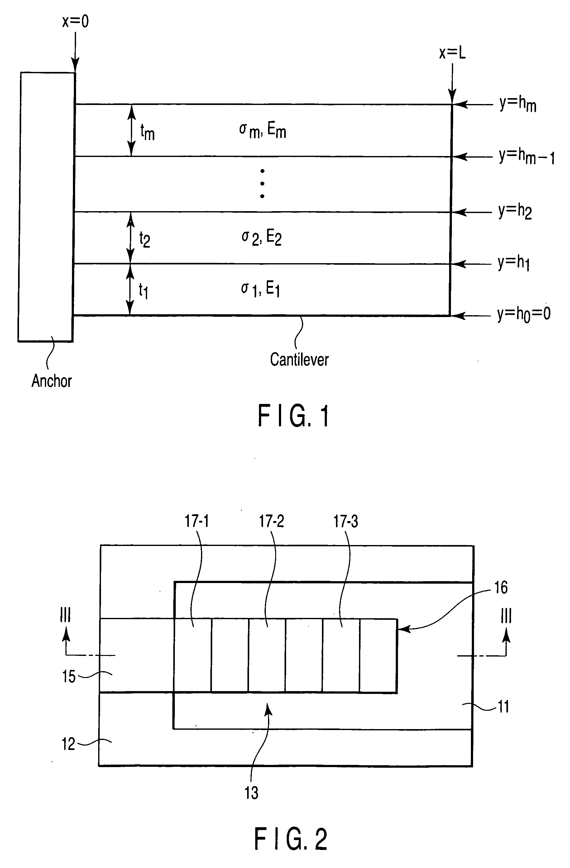 Device with beam structure, and semiconductor device
