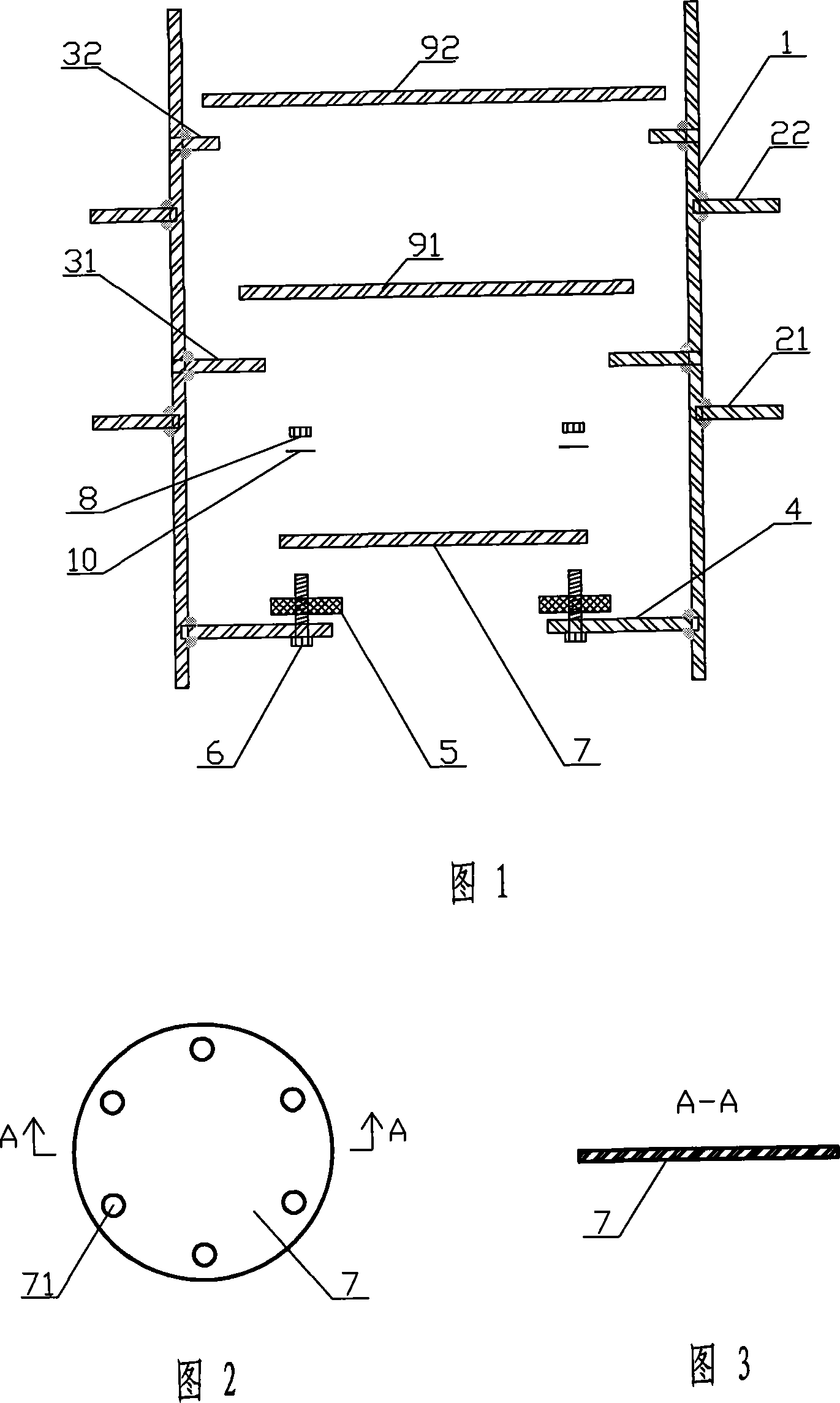 Fast plugging device for deep foundation pit precipitation well