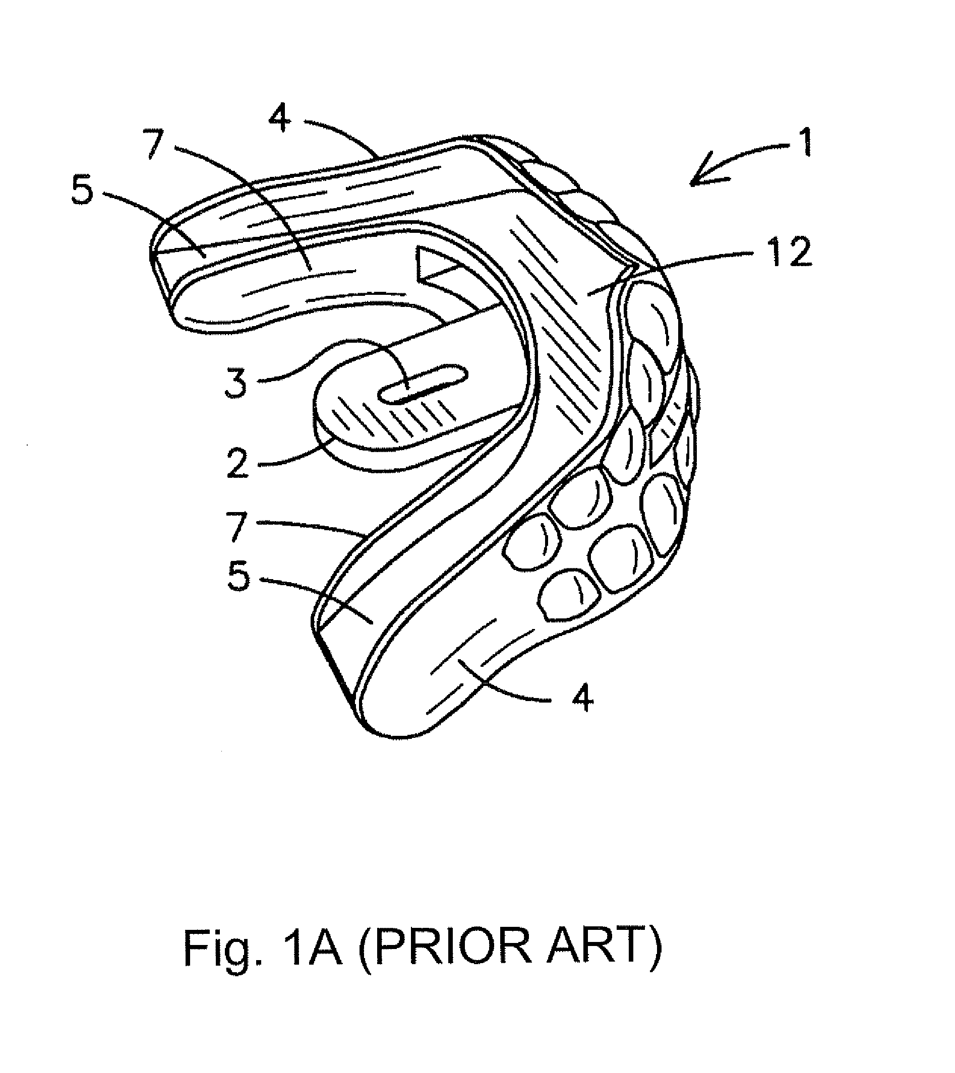 Oral tongue positioning device