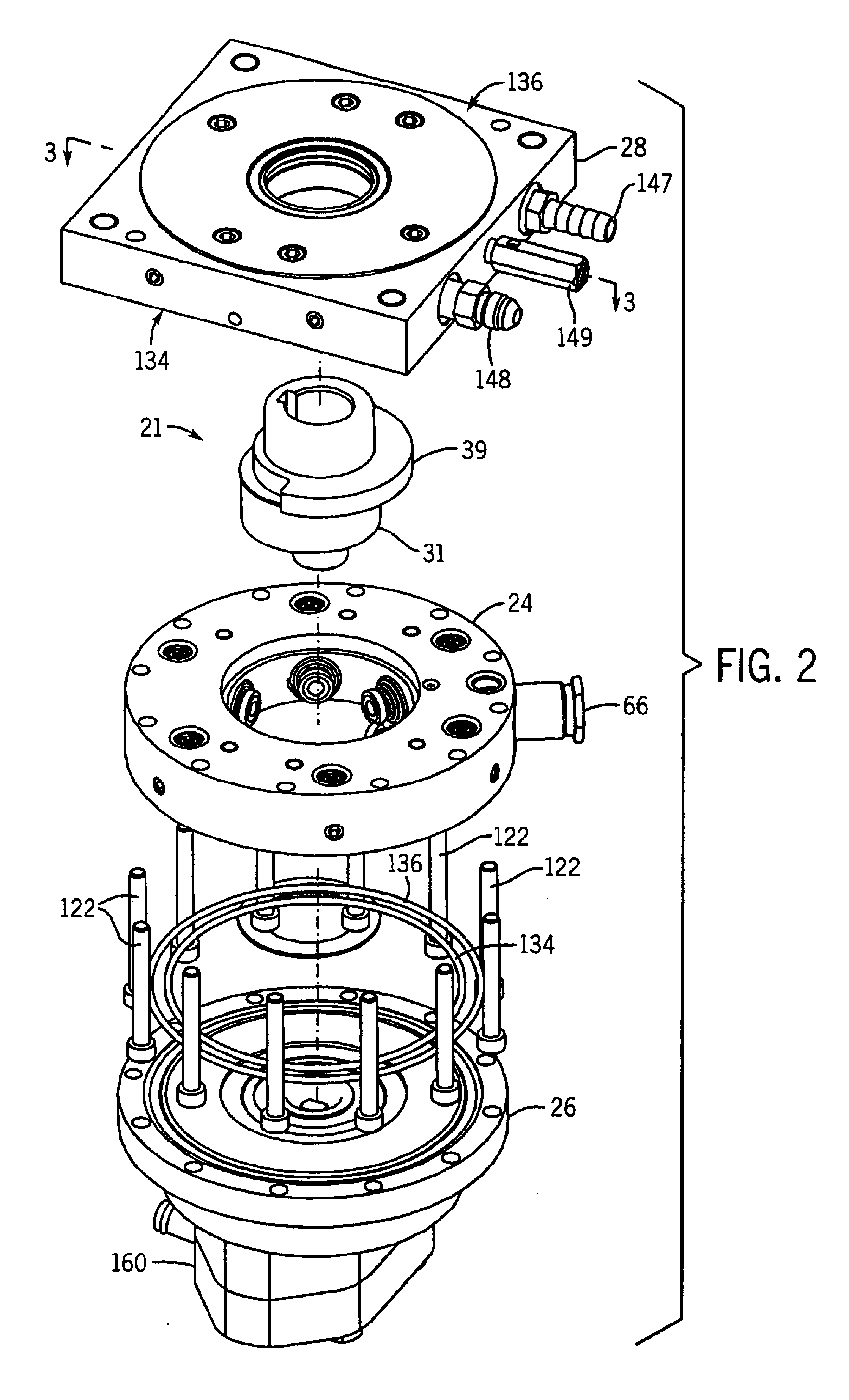 Radial piston pump