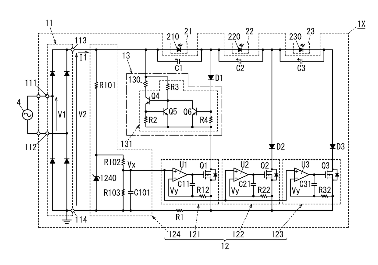 Lighting device and lighting equipment