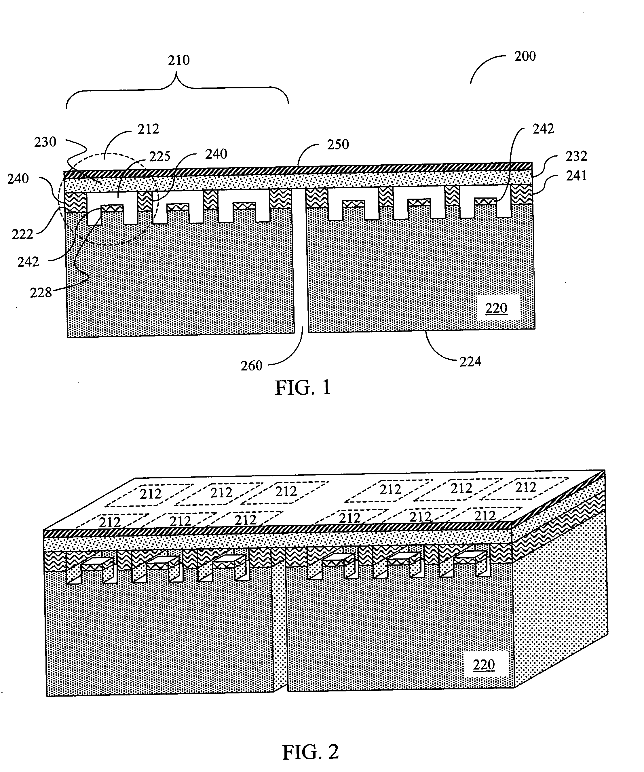 Capacitive micromachined ultrasonic transducer array with through-substrate electrical connection and method of fabricating same