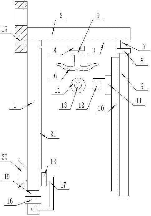 Novel clothing dust removing device