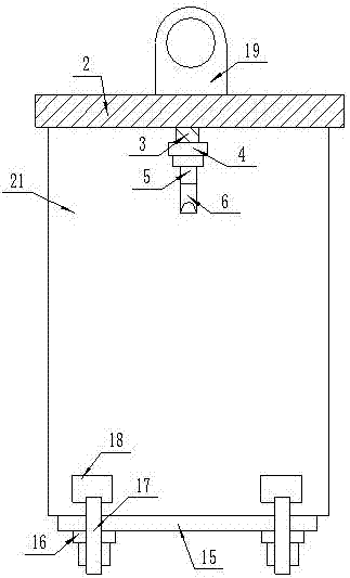 Novel clothing dust removing device