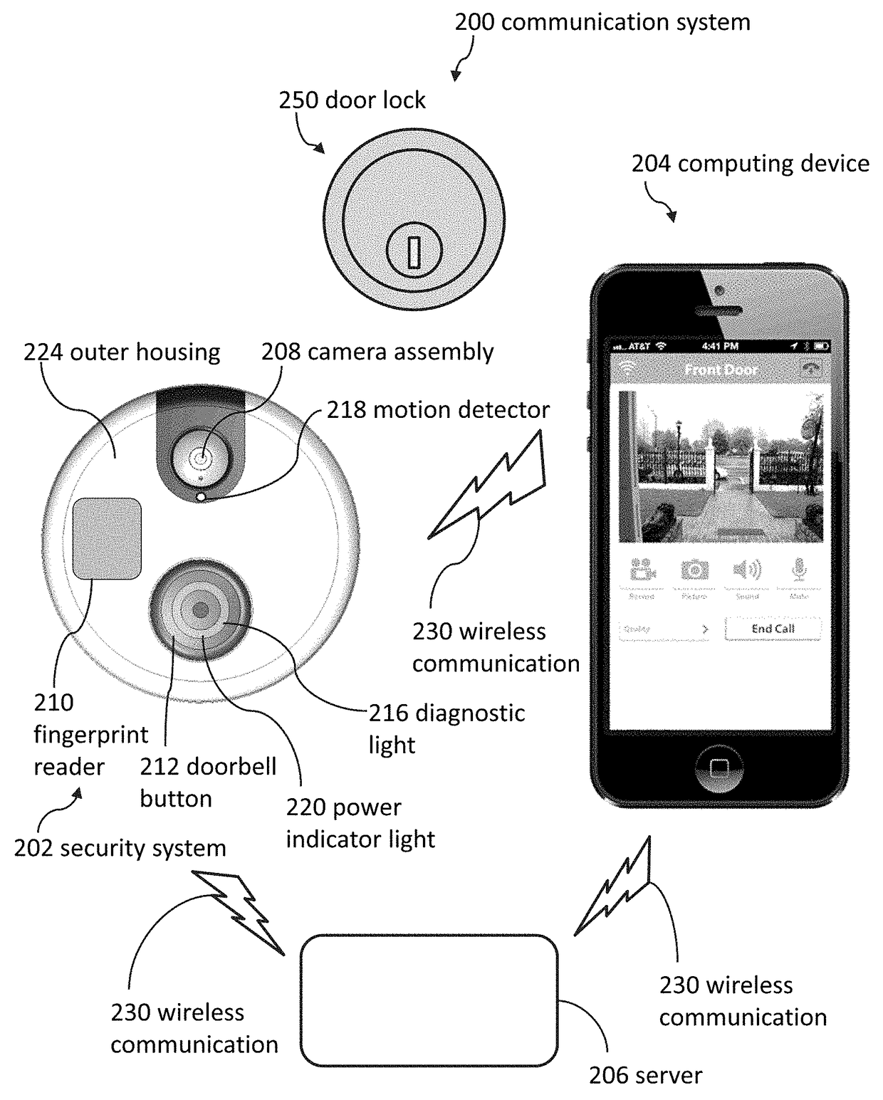 Doorbell communication and electrical systems