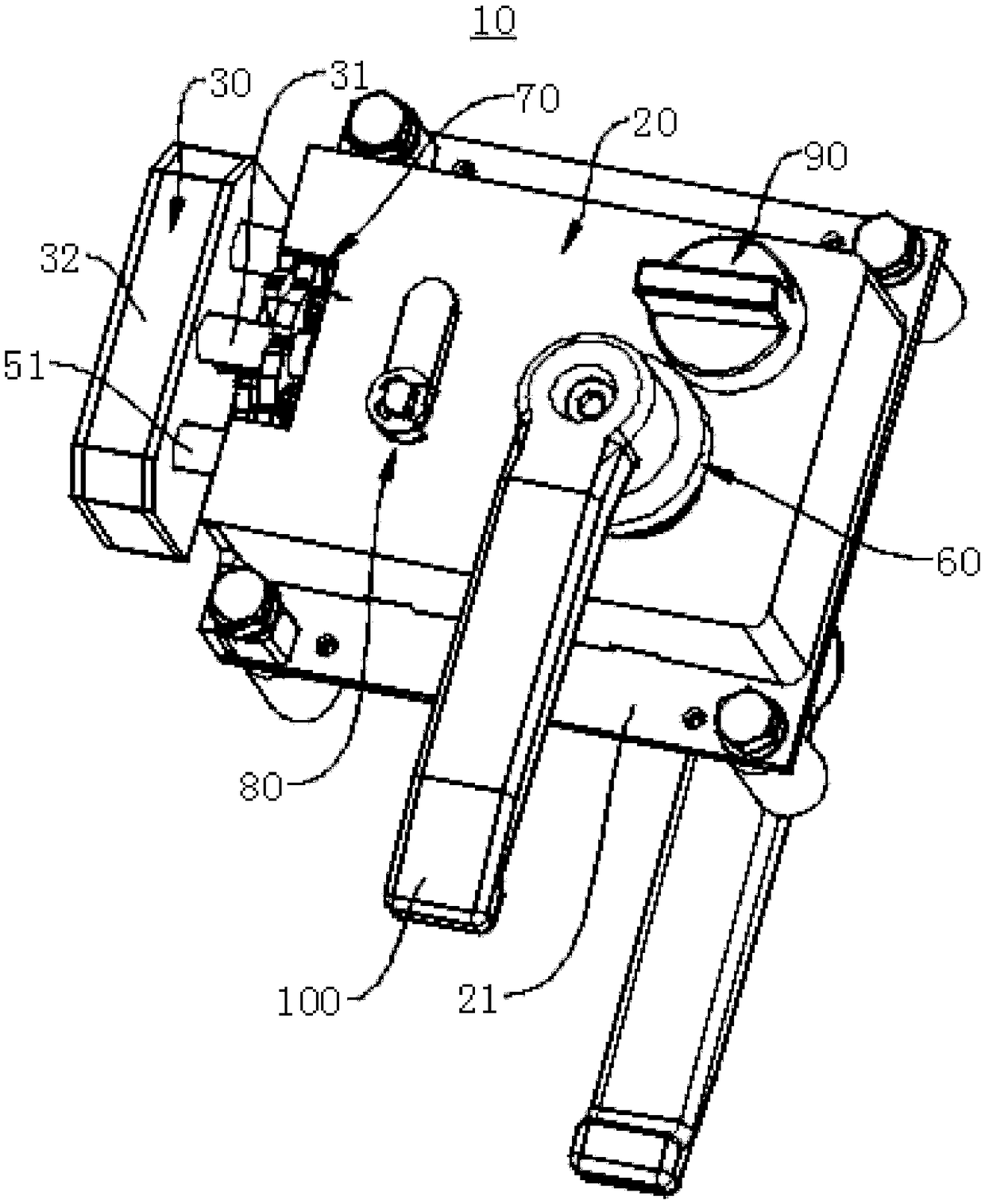 Contact drive tripod locks and vehicles